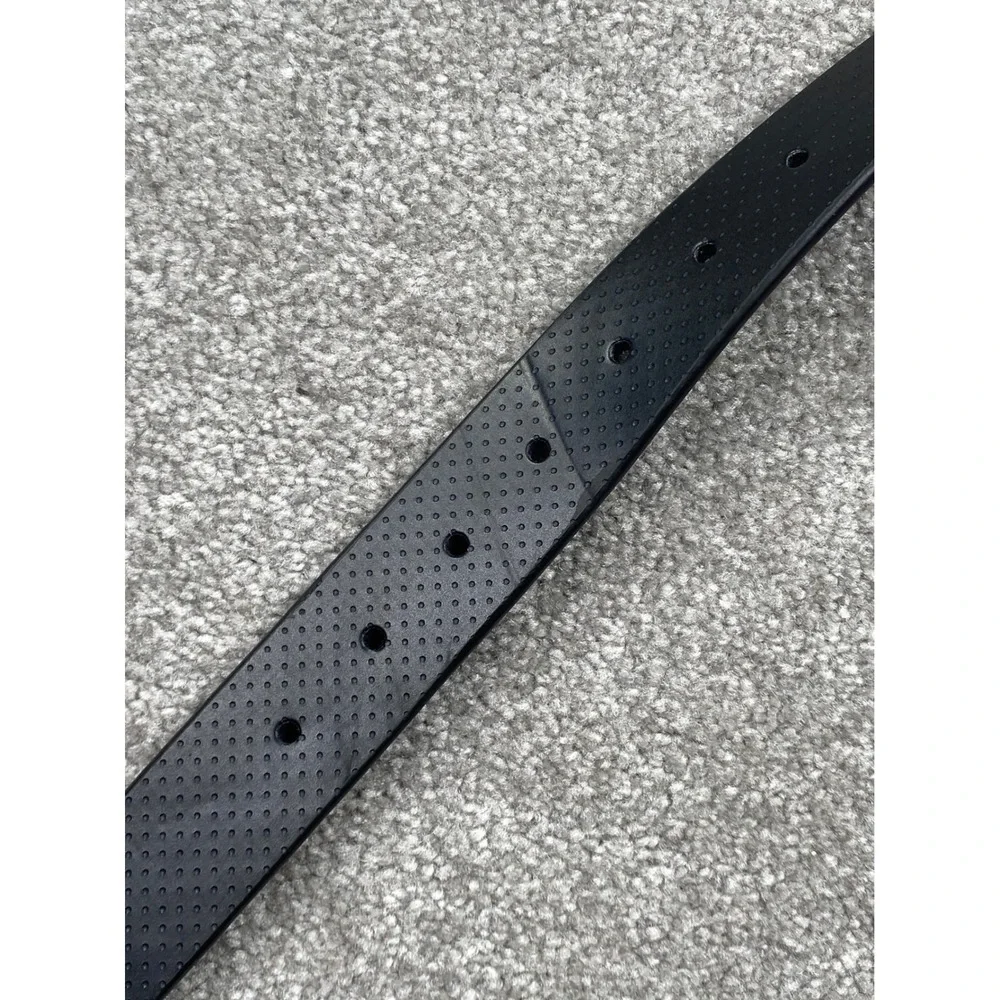 Nike Reversible Belt Men Size L (38-40) Black Brown Perforated Swivel Buckle
